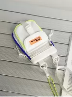 Mini Men Letter Patch Square Bag