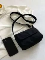 Mini Messenger Bag Minimalist Black